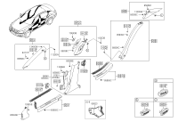 858853M600RY-TRIM ASSY-RR DR SCUFF RH