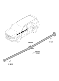 49300S8050-SHAFT ASSY-PROPELLER