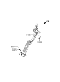327003S110-PEDAL ASSY-ACCELERATOR
