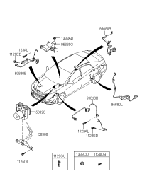 598103Q000-Sensor assy-fr abs.lh