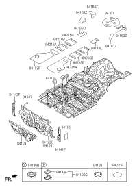 84124T9000-INSULATOR-DASH PANEL