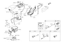 933152WEA04X-SWITCH ASSY - INDICATOR COVER, RH