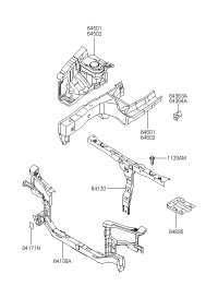 6450117000-PANEL ASSY-FNDR APRON LH