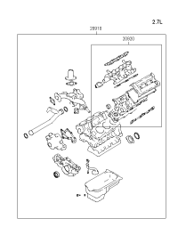 2091037D00-GASKET KIT-ENGINE OVERHAUL