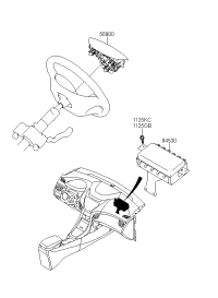 845303X000-AIR BAG ASSY-PASSENGER