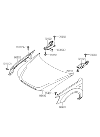 663203K000-PANEL ASSY-FENDER RH
