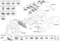84120Z3000-PAD ASSY-ISOLATION DASH PANEL