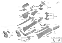 84640Z3100NNB-COVERASSYCONSOLERR