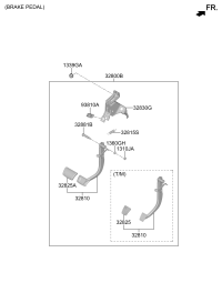 32800R9200-PEDAL ASSY-BRAKE