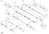 49500R9100-JOINT ASSY-CV LH