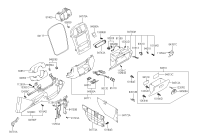 845503C000LK-ASHTRAY ASSY-CENTER FACIA