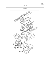 2091038B00-GASKET KIT-ENGINE OVERHAUL