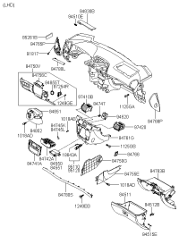 847503K200QS-Panel assy-lwr c/pad lh