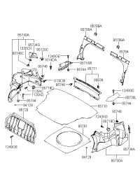 857533K000-COVER-LUGGAGE SIDE,LH