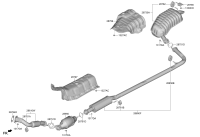 28710Q3200-Muffler assy-rr
