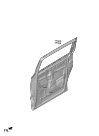 77003O3030-PANEL ASSY-RR DR LH