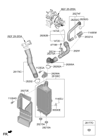 282202JTB0-HOSE ASSY-EGR COOLER,OUT