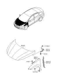 663113X050-Panel-fender, lh
