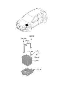 37180CY000-Sensor assy., battery