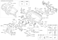847253S000HZ-GRILLE-SPEAKER,LH