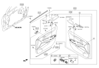 926413S000-LENS-DR COURTESY LAMP,RH