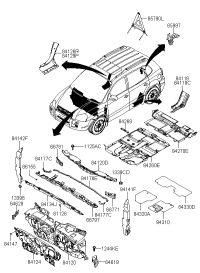 841242E000-INSULATOR-DASH PANEL