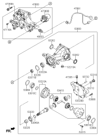 478004G500-Coupling assy-4wd