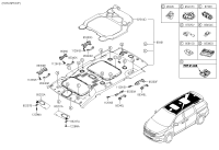 85317A9000GBU-GRILLE ASSY-REAR COOLER,OUTLET