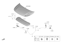 81130O3000-Lock assy-hood