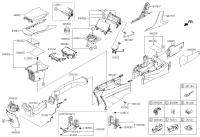 846603V000NNA-ARMRESTASSYCONSOLE