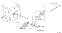 28710JX30A-MOTOR ASSY-REAR WINDOW WIPER