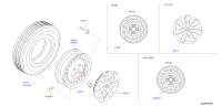 403003AW0B-WHEEL A S/TIRE