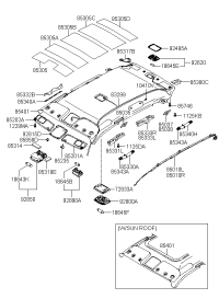 852022E000GF-VISOR ASSY, RH