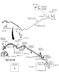 587152E400-TUBE-H/MODULE TO FR LH