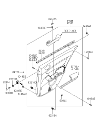 833020R010CH-PANEL COMPL-RR DR TRIM RH