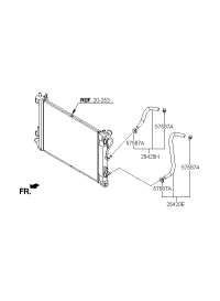 25420F9500-HOSE-OIL COOLER