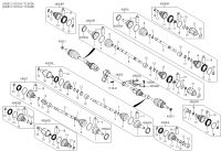 49501C3350-SHAFT ASSY-DRIVE,RH