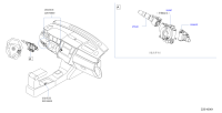 25260ED60E-SWITCH ASSY-WIPER