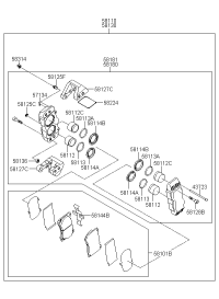 581013MA11-PAD KIT-FR DISC BRAKE