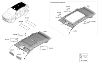85210Q2100MMH-SUNVISOR ASSY,LH