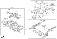 65516B3000-REINF-RR FLOOR SIDE LH