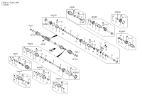 495003S201-JOINT ASSY-CV LH