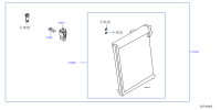 272816LA0A-EVAPORATOR ASSY-FRONT