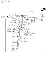416052B120-Clutch master cyl & hose