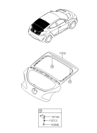 737002V002-PANEL ASSY-TAIL GATE