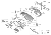97383L4000NNB-NOZZLE ASSY-SIDE DEFROSTER LH