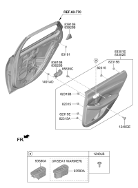 83306L4010RBP-PANEL ASSY-REAR DOOR TRIM,RH