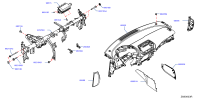 678706LS0A-REINF-RR FLR CROSS MEMBER