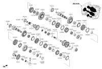 433102D006-GEAR ASSY-REVERSE IDLER
