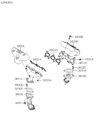2828527401-GASKET-TURBOCHARGER INLET